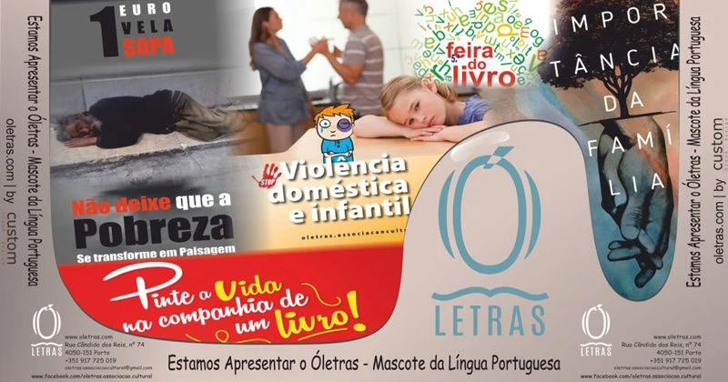 Composição gráfica para expositor